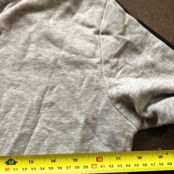 Grey hoody with black arm stripe - Picture 8 of 8